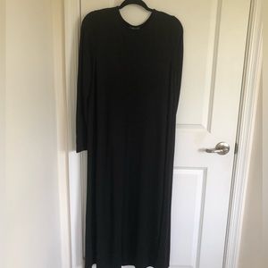 Maxi black dress